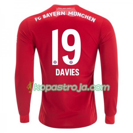 Billiga Fotbollströjor FC Bayern München Alphonso Davies 19 Hemma tröja 2019/20 Långärmad